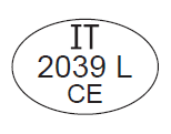 Bollo CE IT 2039 L CE